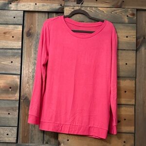 ZYIA Fuchsia Boyfriend Sweater- retired NWT